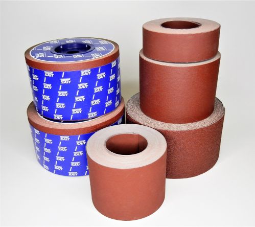 rotoli tela, filo e carta abrasivi