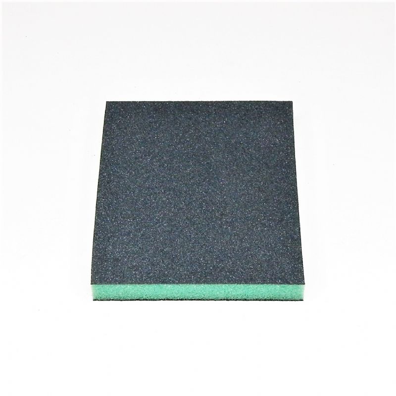 spugna abrasiva flex foam pad mm. 125 x 97 x 12 p 220<br />#spugnaabrasiva