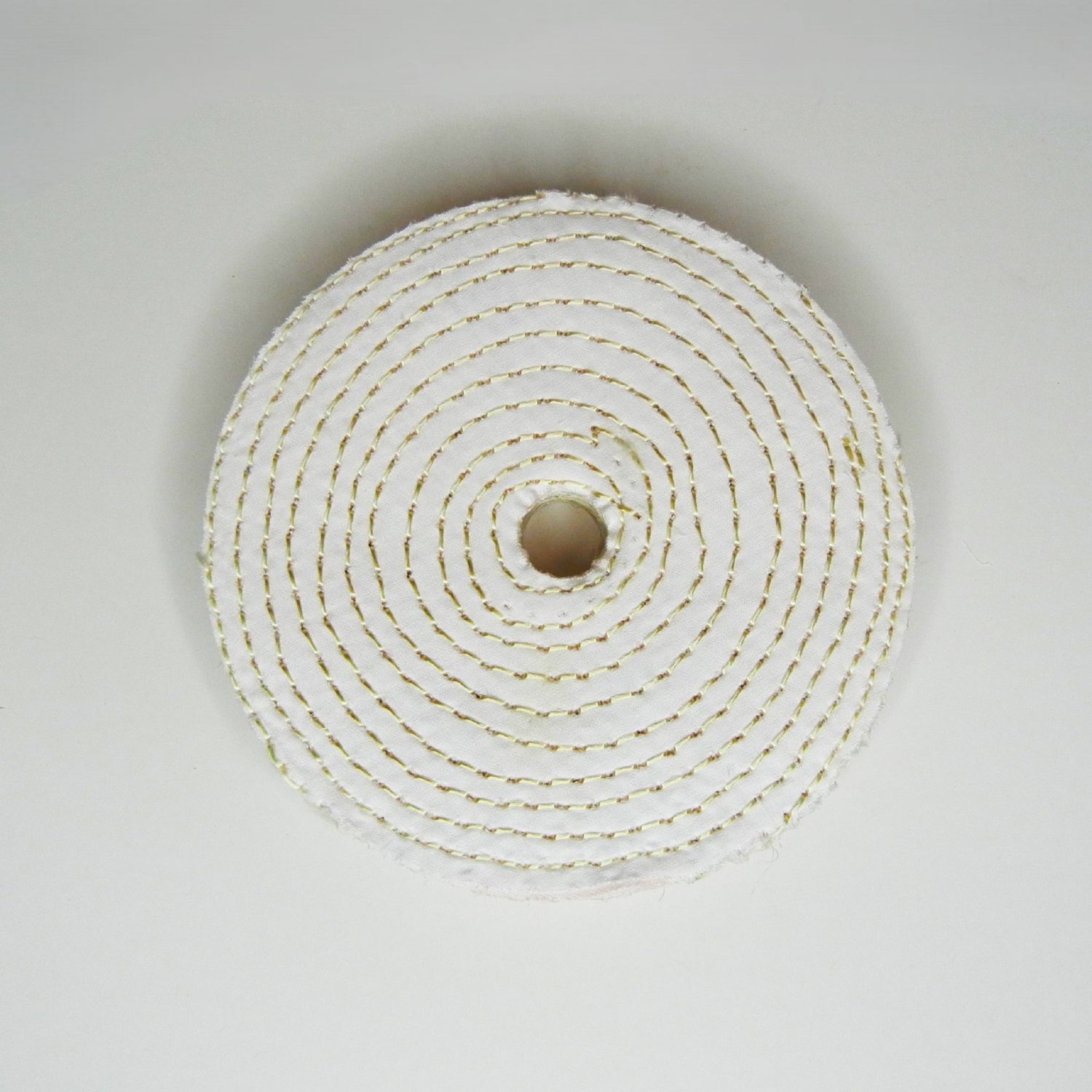 ruote in sisal misto cotone trapuntato stretto mm. 5 diam. 150 x f. 20