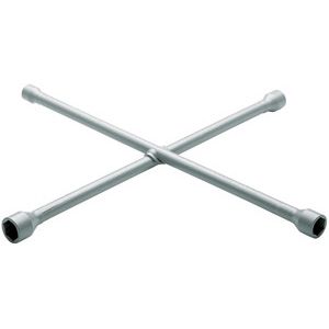 chiave a croce in acciaio al cromo vanadio laccata lunghezza totale 600