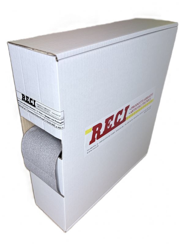 rotolo carta abrasiva stearata flex spugna FLOAM mm. 115 x 25.000 p 400a<br />#rotolocartaabrasivaspugna